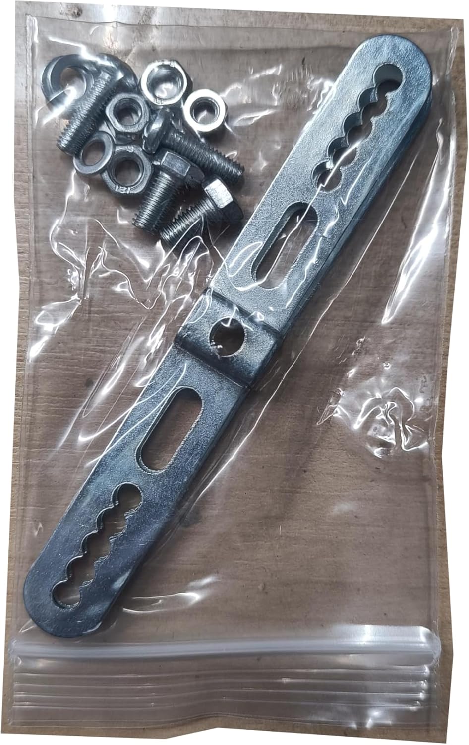 Thumbnail 6 de Frame Lock con Chain XL M-Wave 5.5 x 5.5 x 1000 mm: catena con rivestimento tessile nero e morsetti in metallo