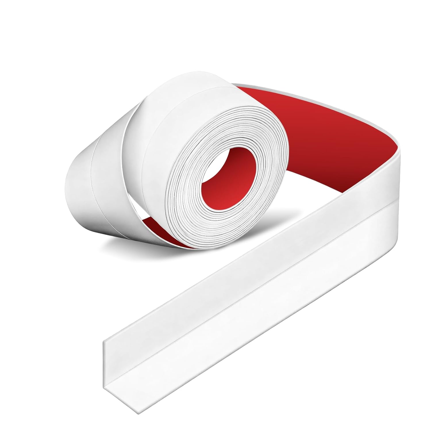 Detalle de TATUNER Bath Sealant Strip: Self-Adhesive Caulk Tape for Waterproof Bathroom Corners