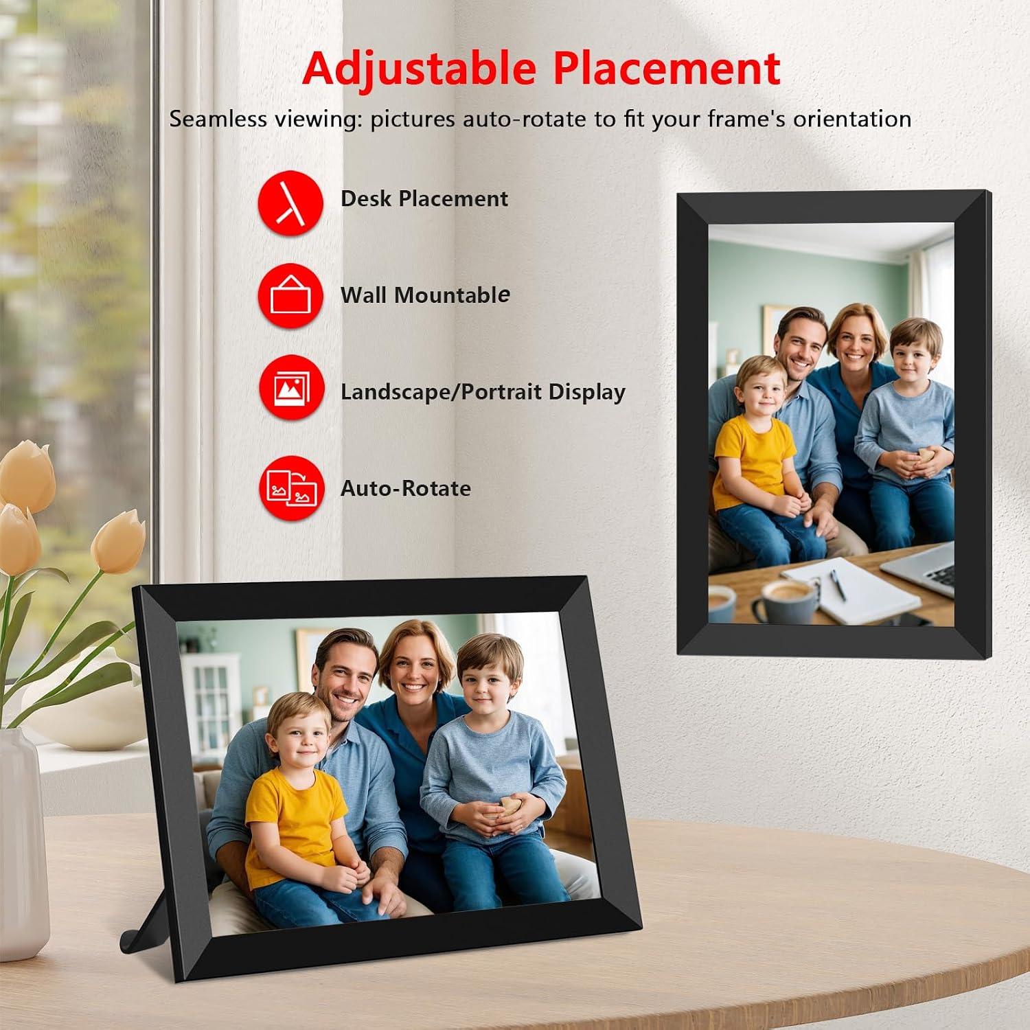 Thumbnail 6 de Frameo WiFi Digital Photo Frame, 10.1-Inch