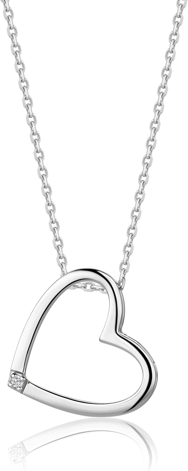 MIORE Collana Cuore 0,01 Ct