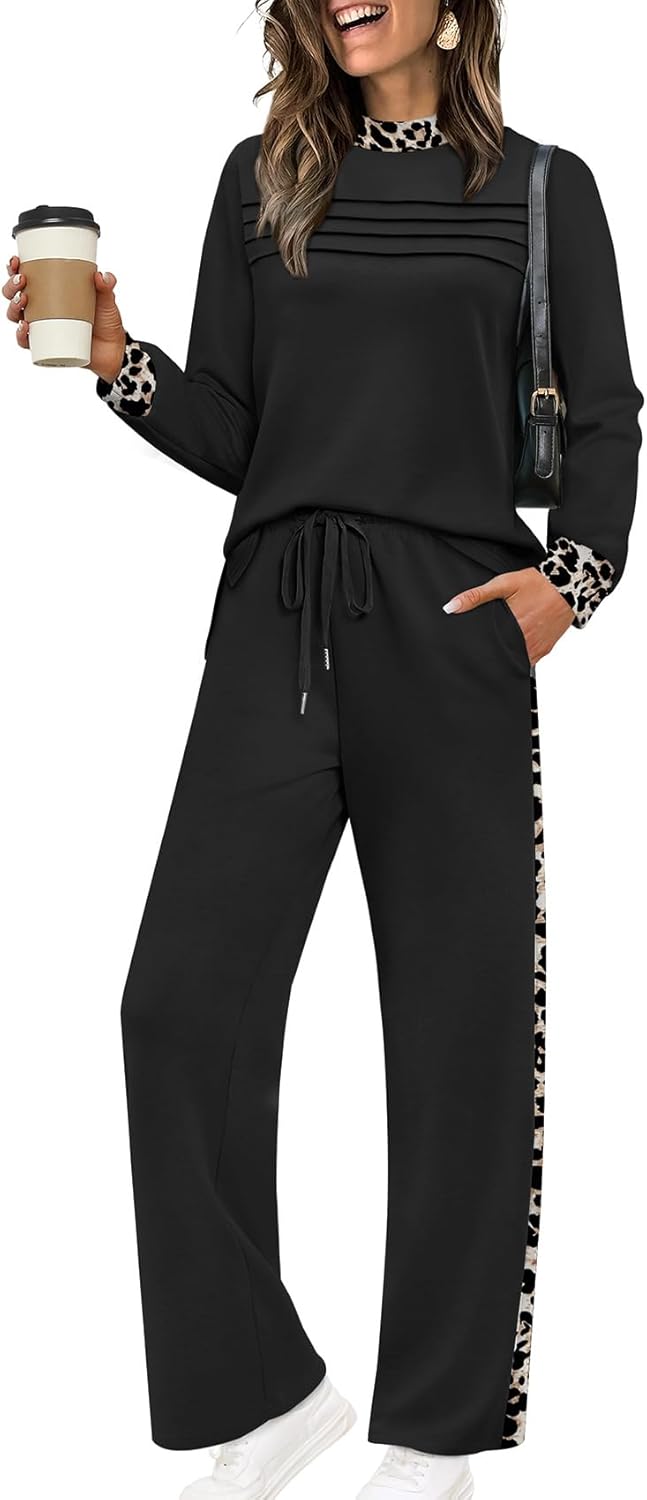 Detalle de WIHOLL Women's Two-Piece Fall Travel Set S-3XL