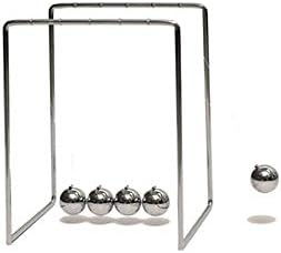 Detalle de GOODS+GADGETS Newton Pendel med 5 kulor – skrivbordsdekoration i stål