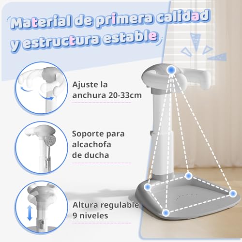 Detalle 2 de COOSEYA Supporto vasca regolabile per bambini đś