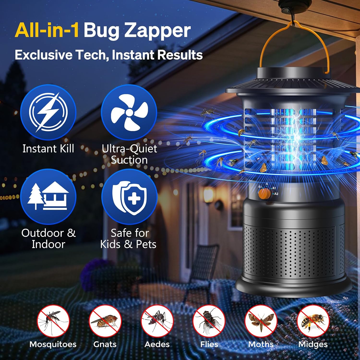 Thumbnail 1 de Sayneep Bug Zapper 10000mAh