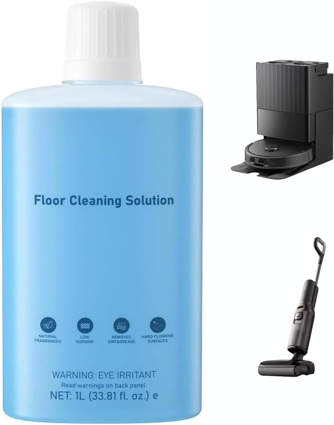 Detalle de 1L Floor Cleaning Fluid Solution for Roborock Mops & Wet Dry Vacuums