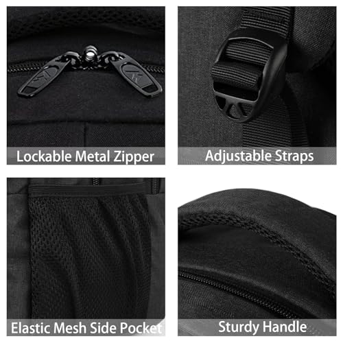 Thumbnail 6 de MATEIN Sac à Dos 17 Pouces Antivol — Sac ordinateur portable professionnel, grande capacité et sécurité
