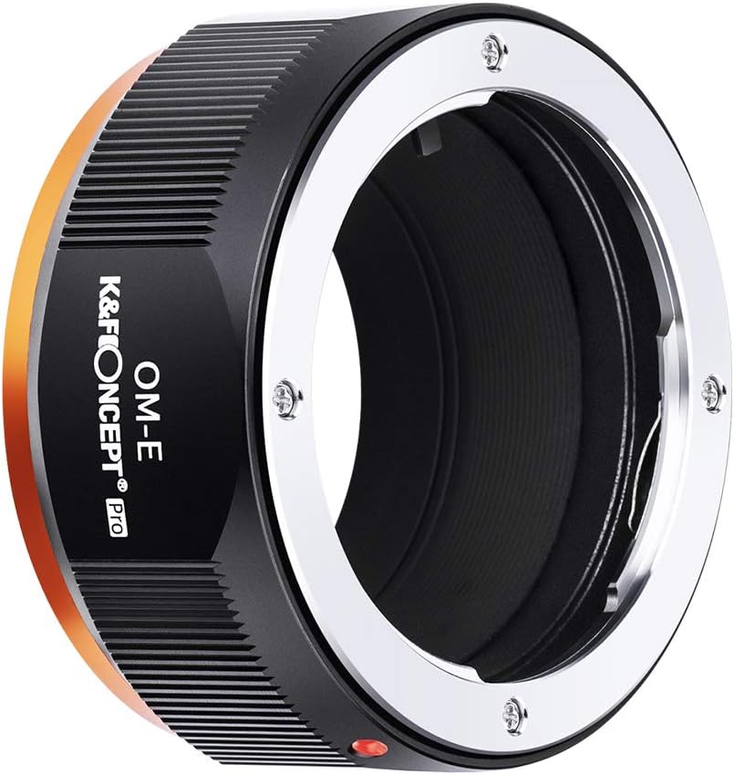 Detalle de K&F CONCEPT Adapterring: Olympus OM-Objektive auf Sony E-Mount Kameras