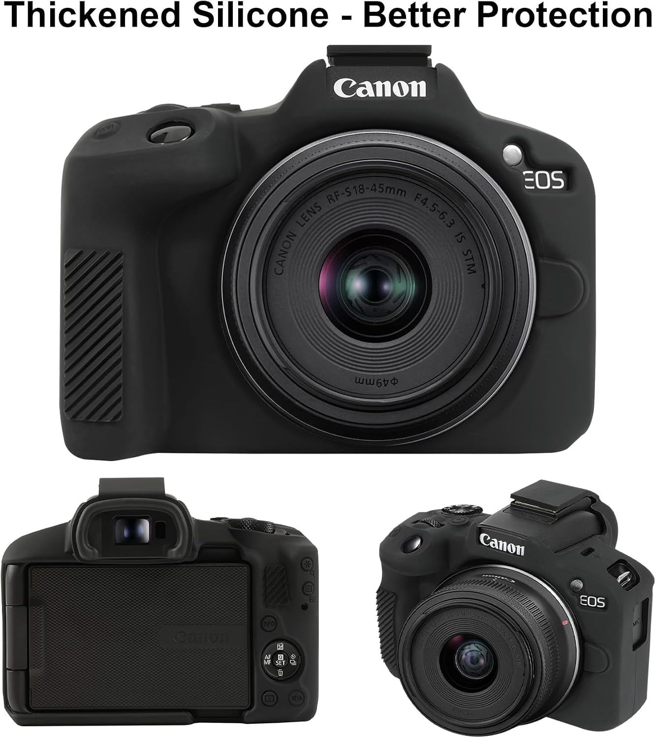 Detalle de Elonbo Silicone Case for Canon EOS R50