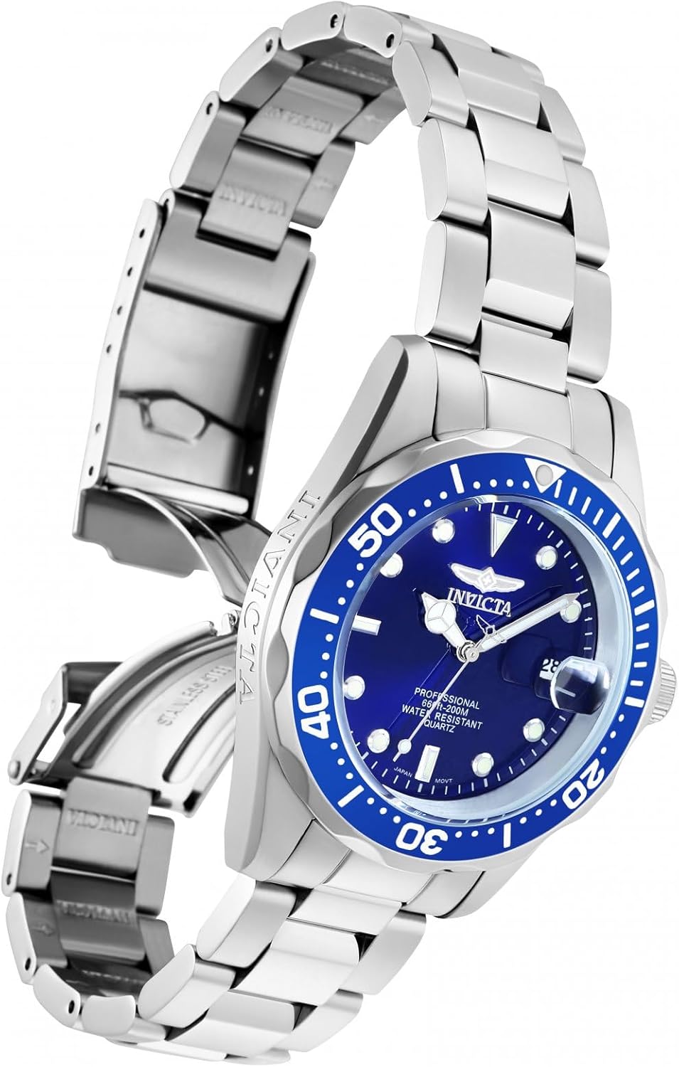 Thumbnail 1 de Invicta Pro Diver 9204: orologio da uomo in acciaio con movimento al quarzo, 37 mm