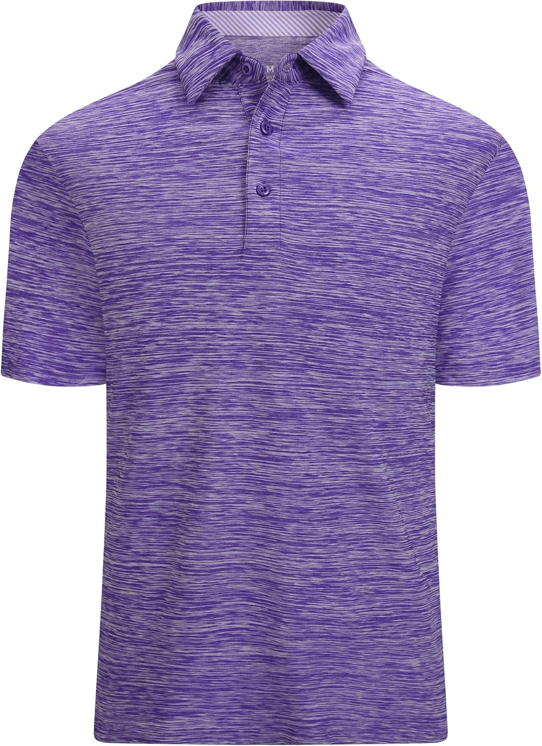 Detalle de Alex Vando Men's Golf Shirt: Moisture-Wicking Quick-Dry Polo