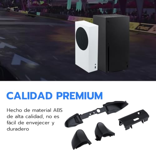 Thumbnail 3 de Mcbazel Botones de Repuesto LB/RB/LT/RT para Xbox Series X/S – Kit completo con destornilladores T6/T8