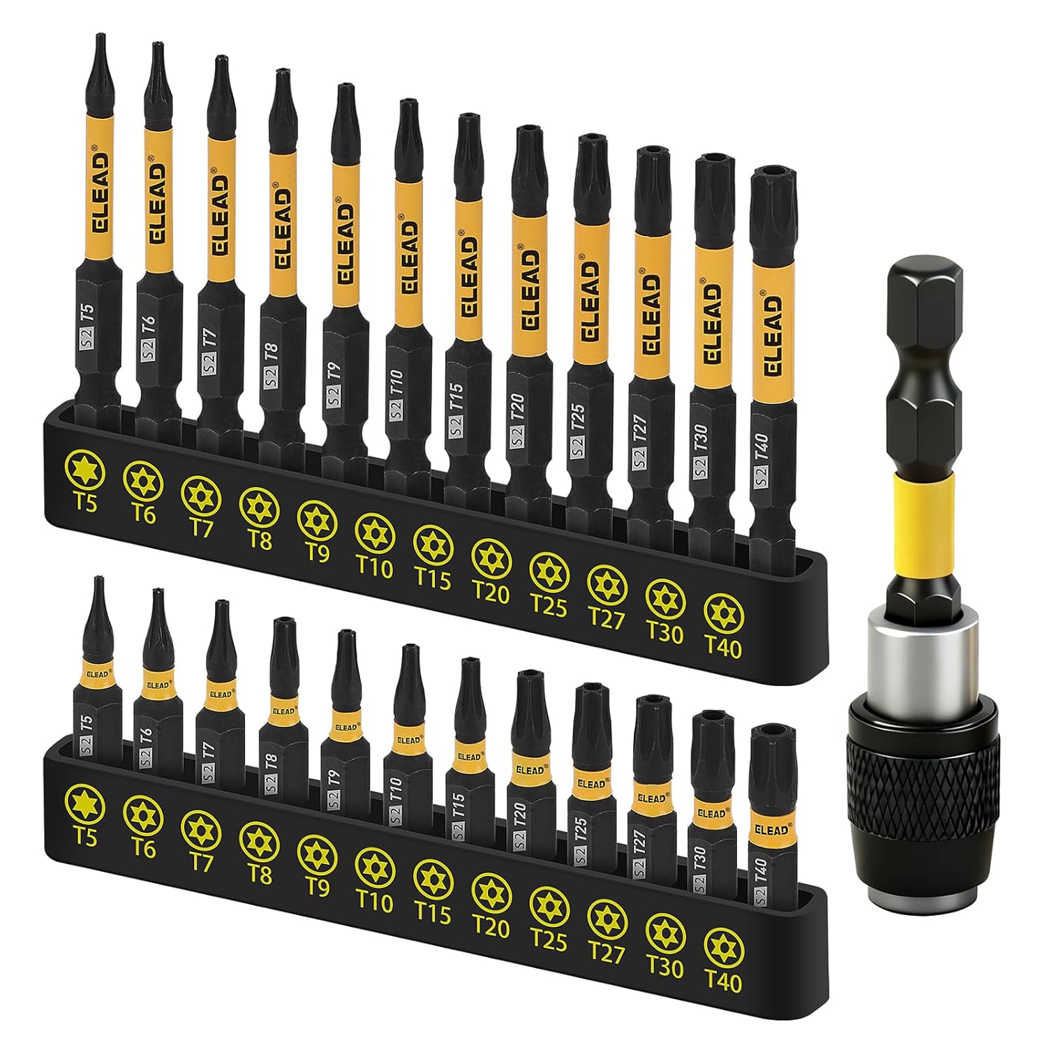 Detalle de Tamper-Resistant Torx Bit Set, 25-Piece