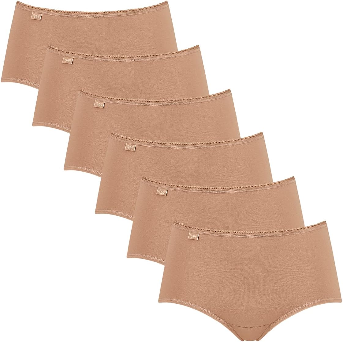 Detalle de Sloggi 24/7 Cotton Midi Slips Pack – 3er Pack, Midi-Slips aus Baumwolle mit Lycra