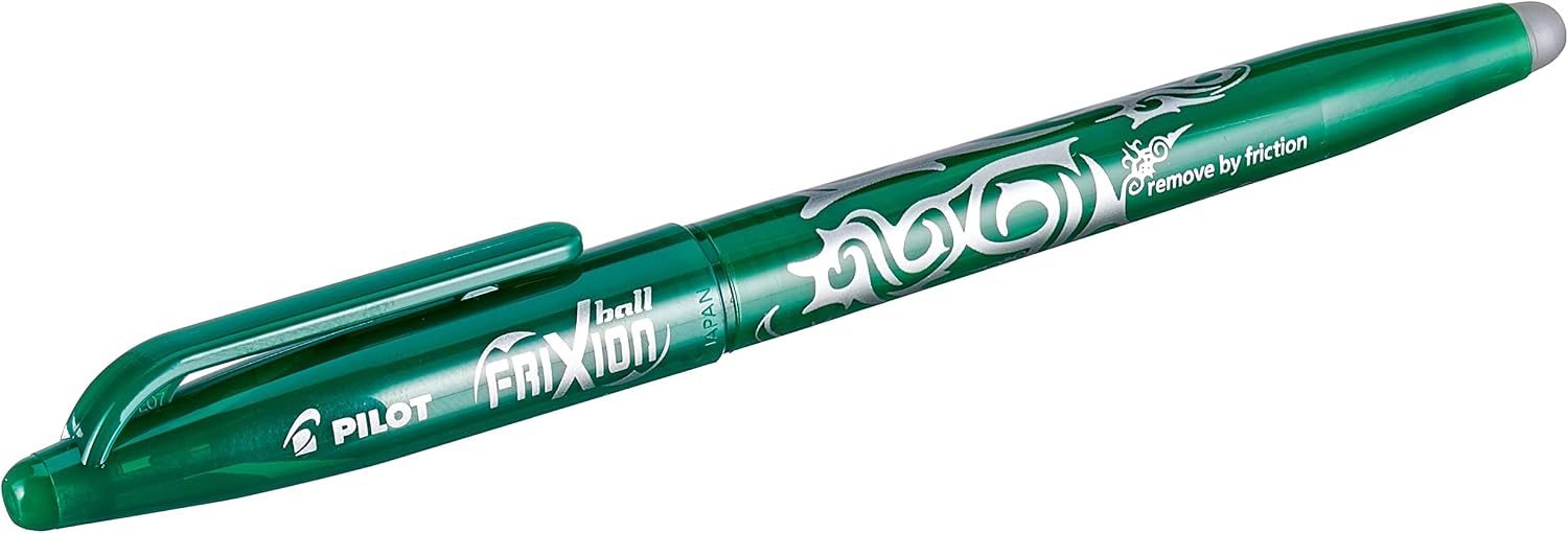 Thumbnail 6 de Pilot FriXion Ball Erasable Rollerball Pen – Medium 0.7mm Tip, 5 x Black