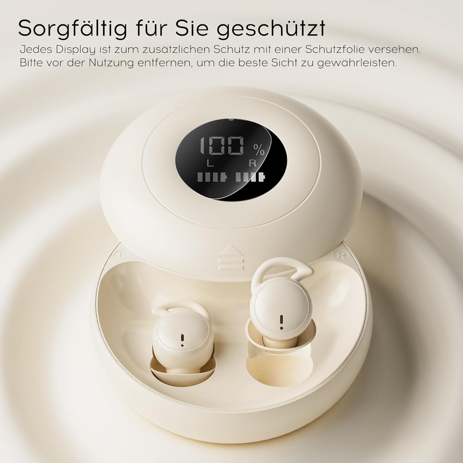 Thumbnail 6 de sunvito Schlafkopfhörer Bluetooth 6.0 – Ultralange Akkuzeit, Weiche Silikon-Ohrstöpsel, IPX3, ideal zum Schlafen