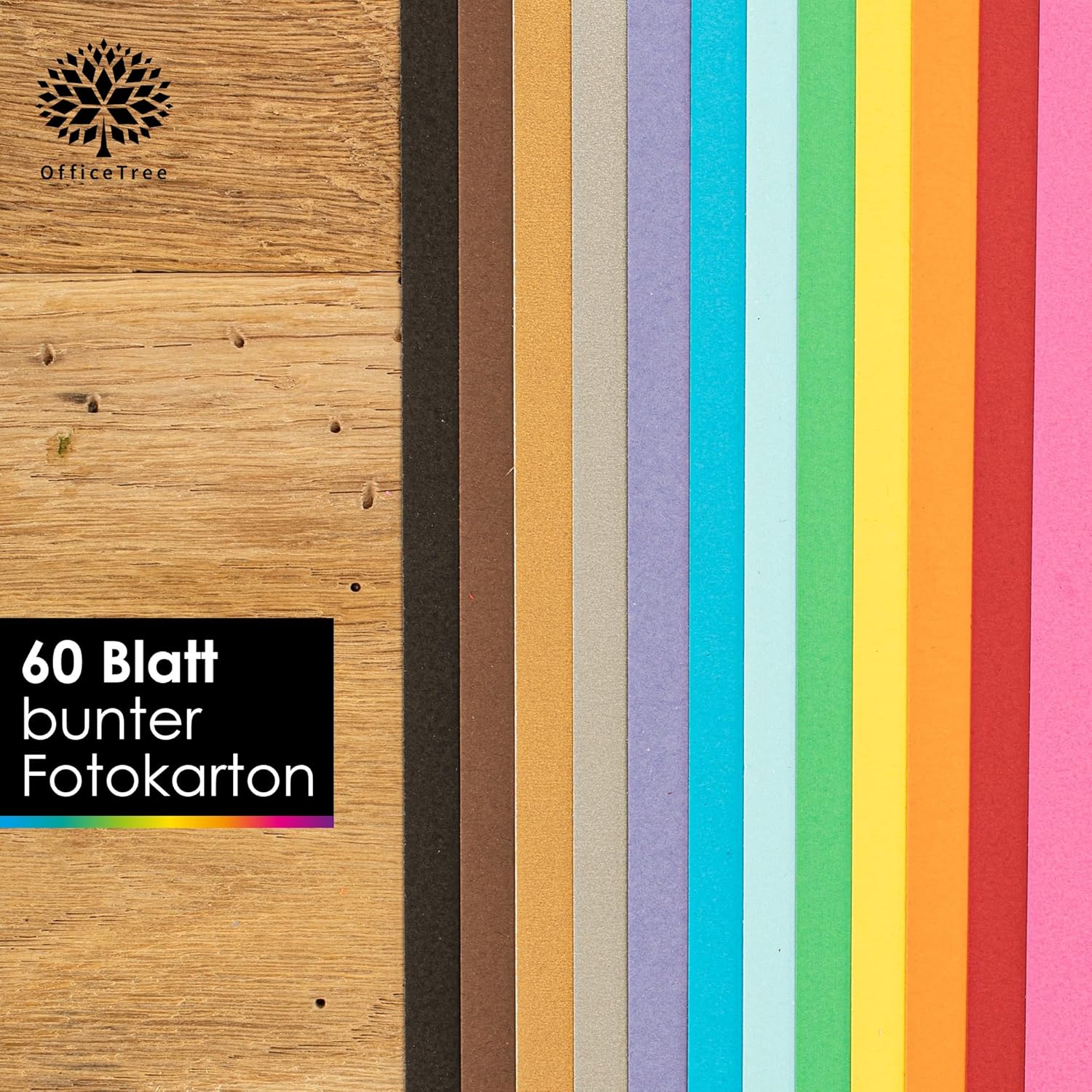 Thumbnail 5 de OfficeTree Bastelkarton A4 300 g 📄