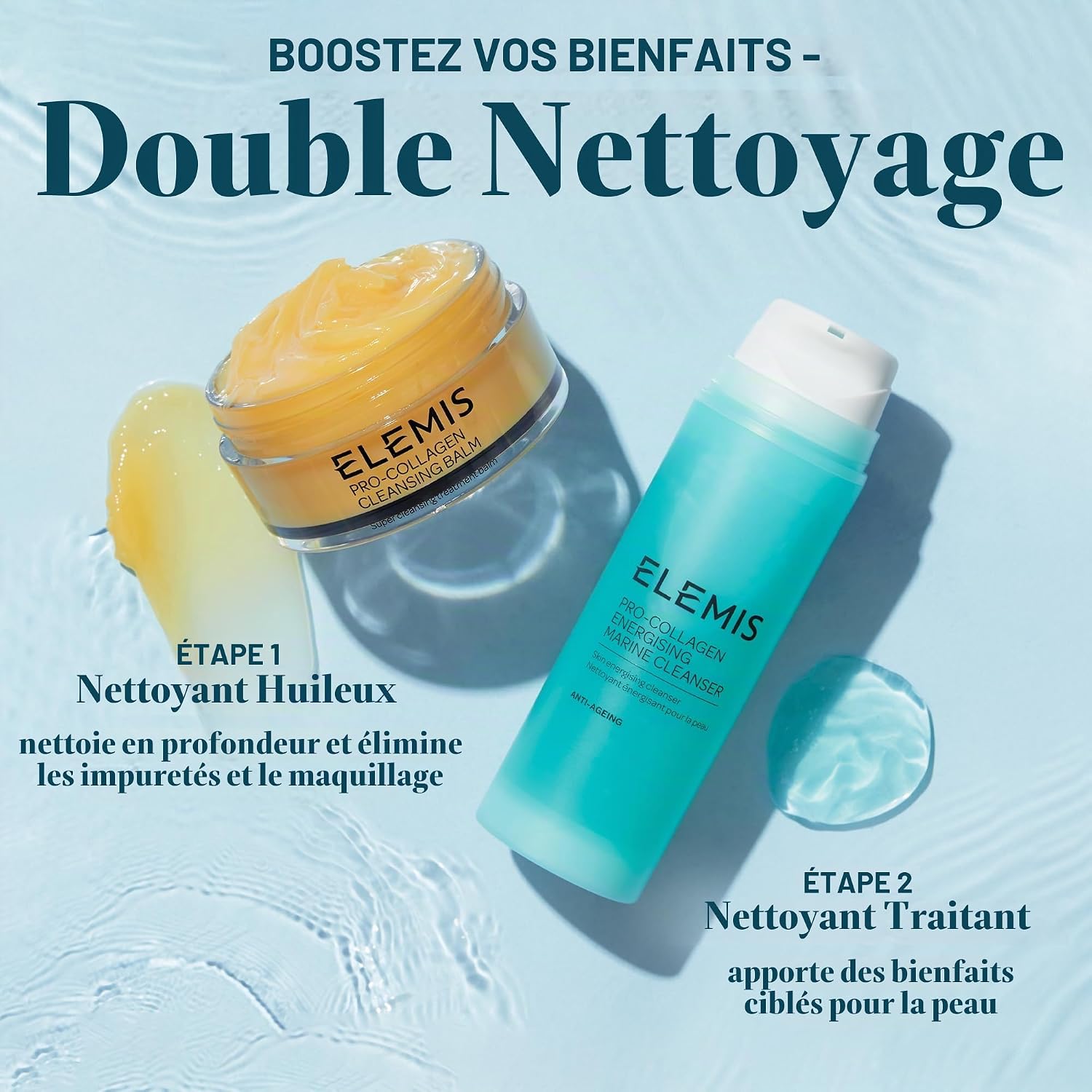Detalle 2 de ELEMIS Pro-Collagen Energising Marine Cleanser, gezichtsreinigingsgel, 150 ml