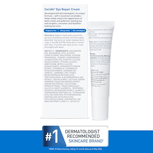 Thumbnail 6 de CeraVe Eye Repair Cream Review: Depuffs and Hydrates Around the Eyes