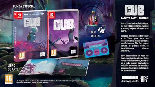 Detalle de THE CUB Back to Earth Edition Nintendo Switch