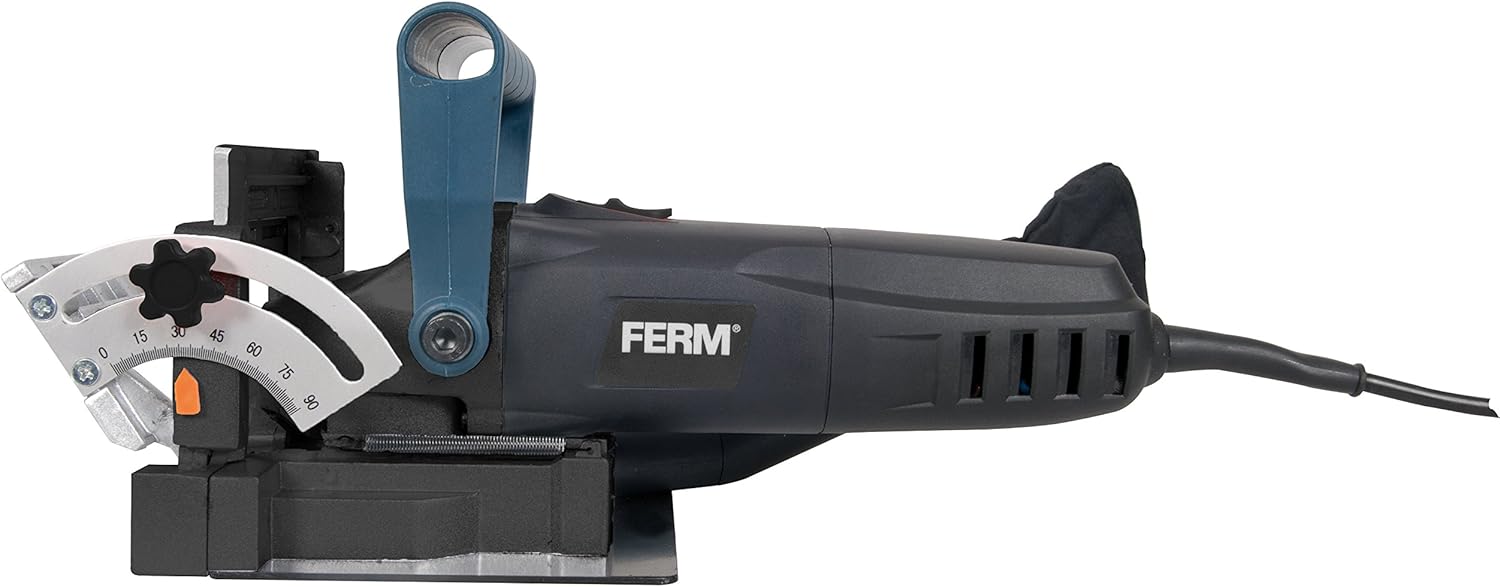Thumbnail 3 de Ferm Fresatrice per tasselli piatti 900W – set completo: lama, 50 tasselli piatti e sacchetto aspirazione