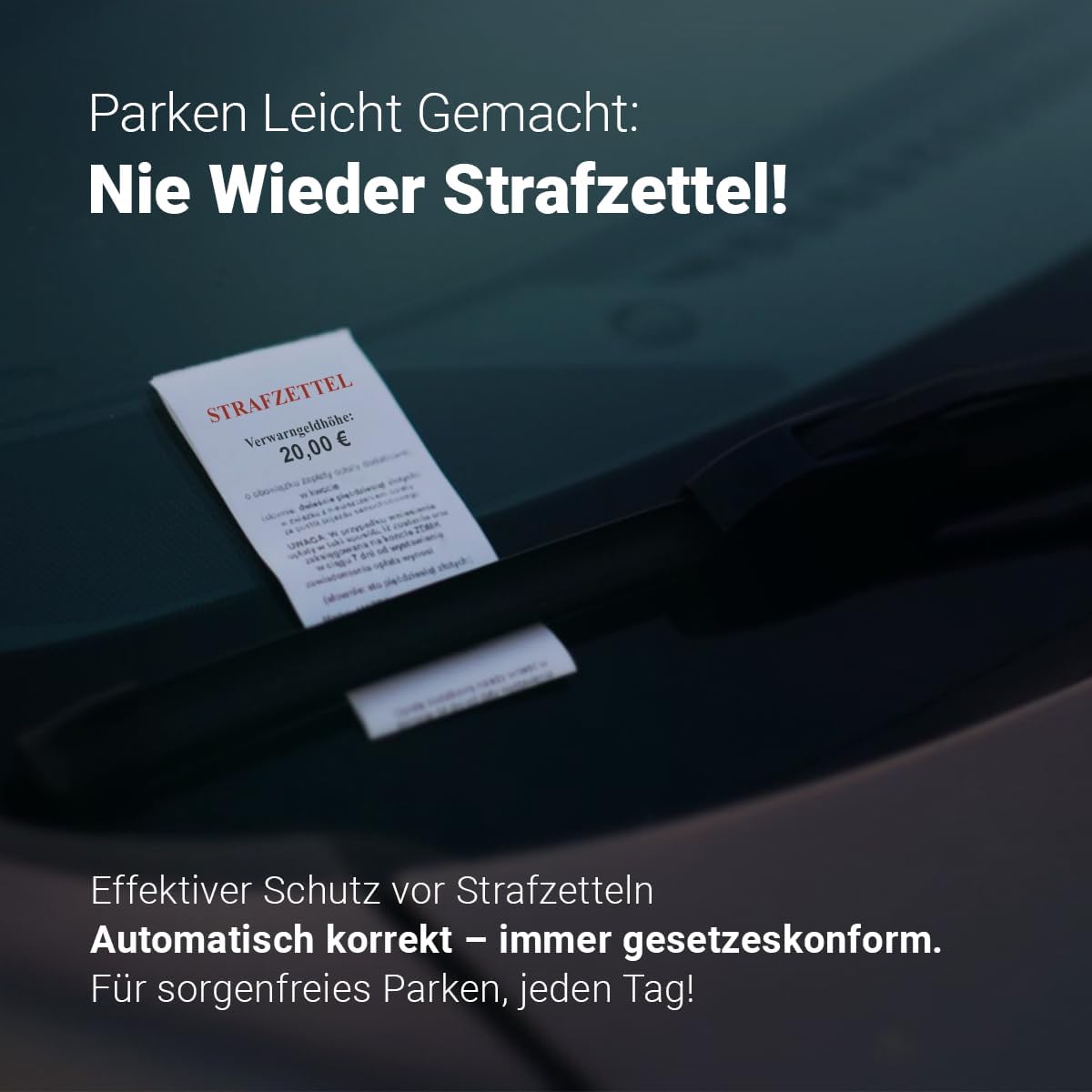 Detalle de VENTON Elektronische Solar-Parkscheibe mit KBA-Zulassung – SEHR GUT getestet (Note 1,1)