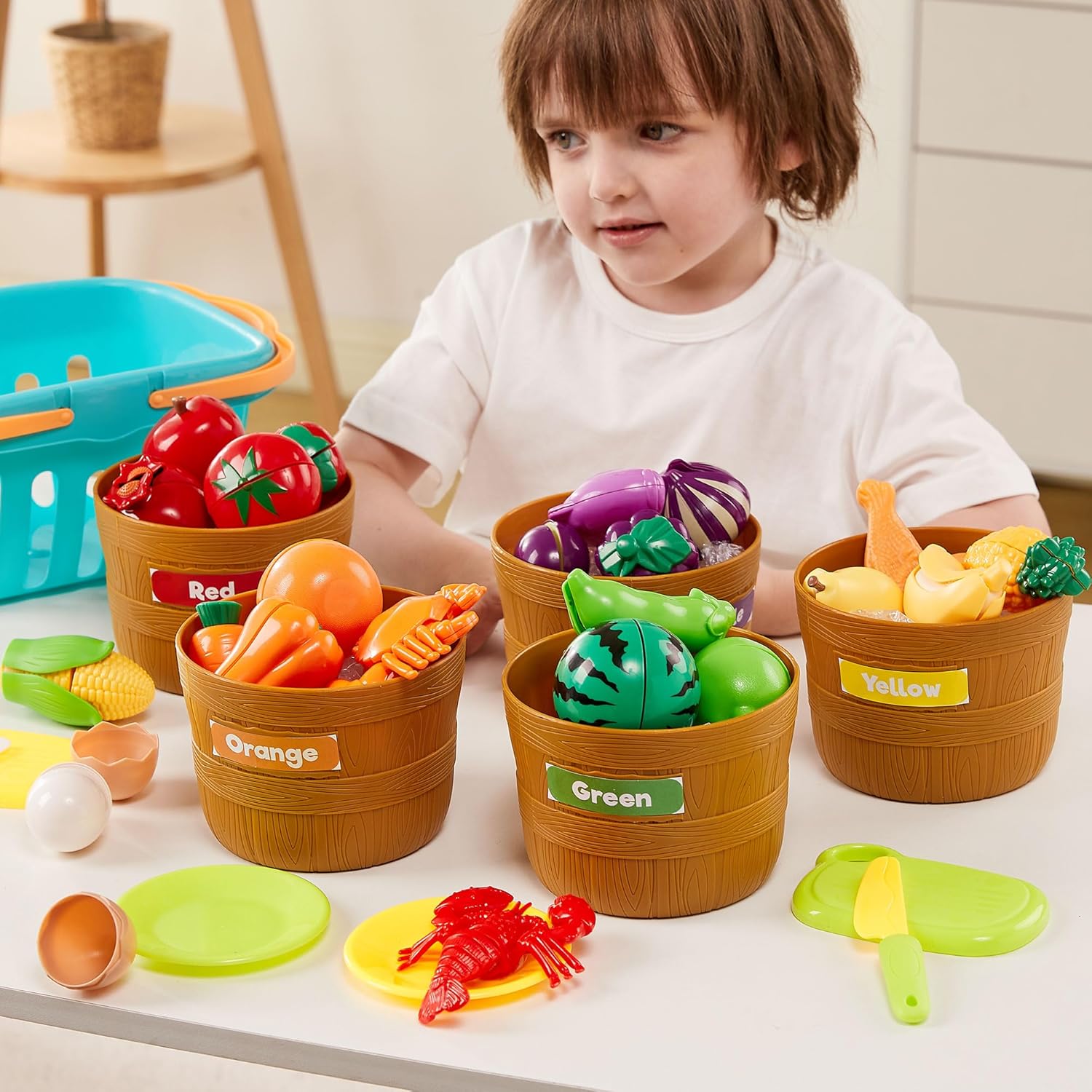 Thumbnail 6 de JOYIN Learning Toys Play Food Set for Toddlers 🎲