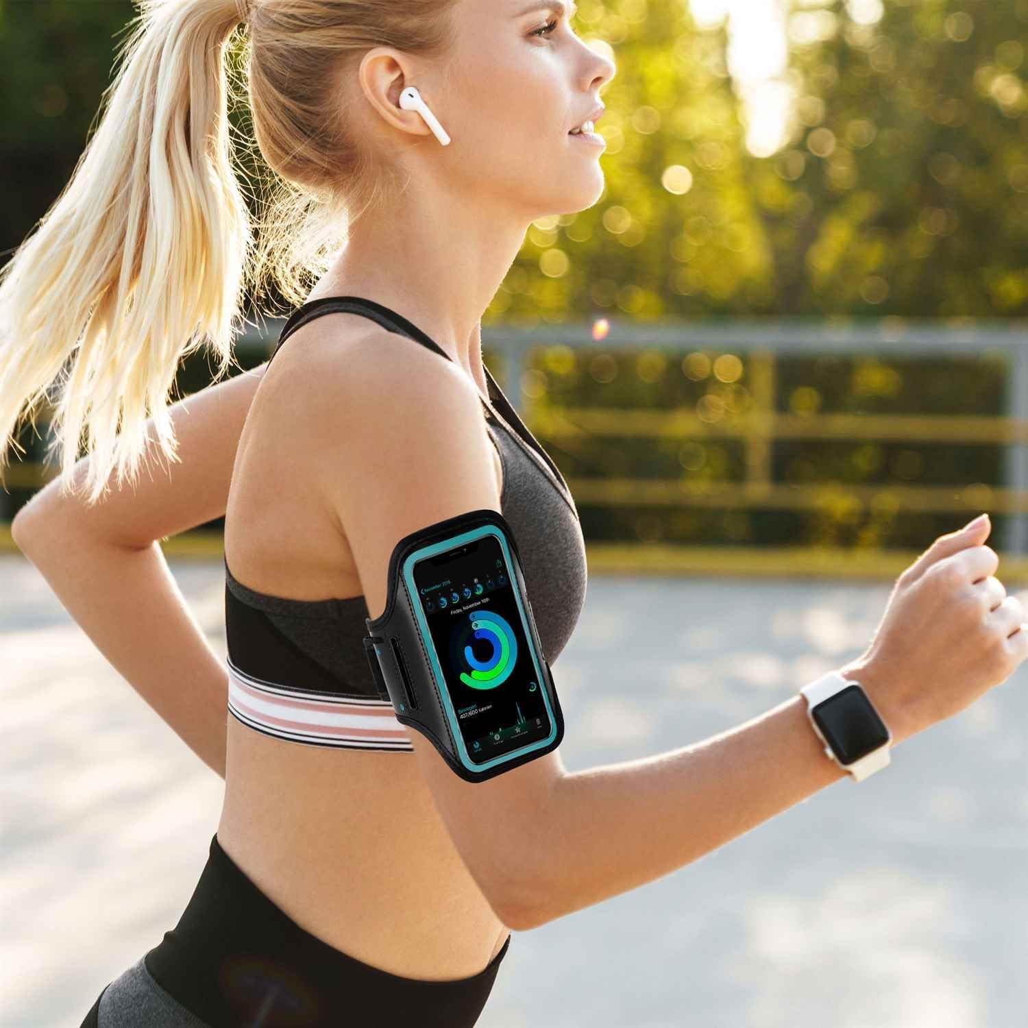 Thumbnail 2 de ONEFLOW Bracelet de sport compatible Samsung Galaxy A12 – Brassage léger et étanche pour l’extérieur