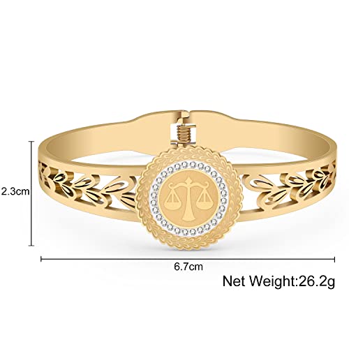 Detalle 2 de Bracelet du zodiaque RAIDIN or 18K