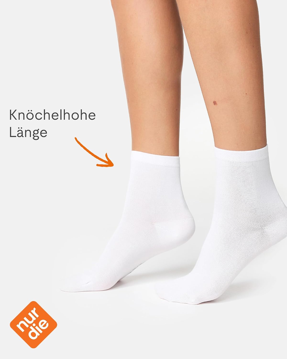 Detalle 2 de Nur Die Bambus Kurzsocken 2er Pack