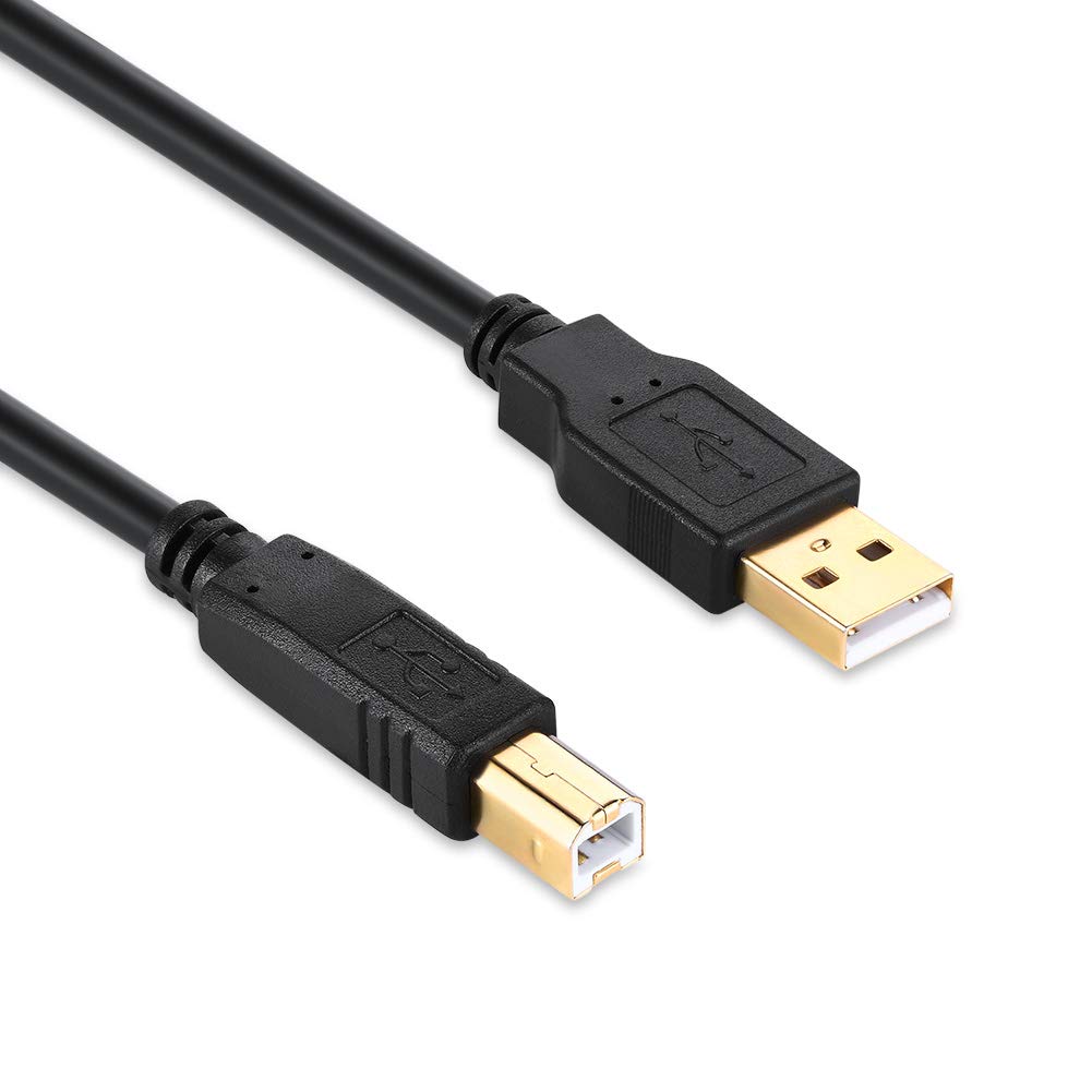 Thumbnail 4 de XBOHJOE USB 2.0 Printer Cable 1 m Type A Male to B Male – Reliable USB B Cable for Printers and Scanners
