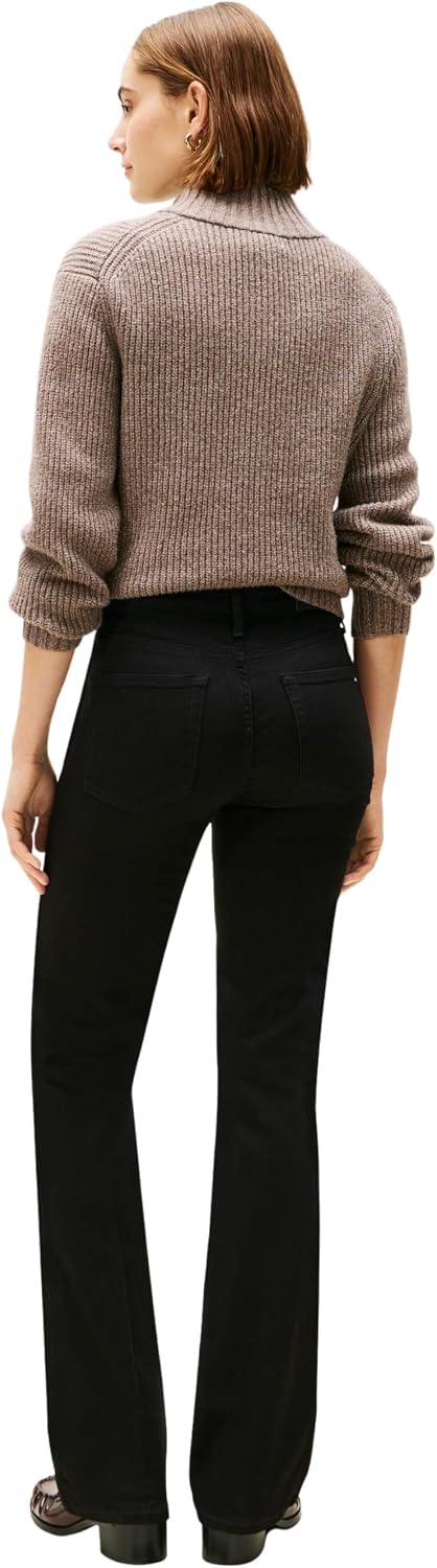 Detalle de Tommy Hilfiger DNM Black Bootcut per donna Ww0ww48798