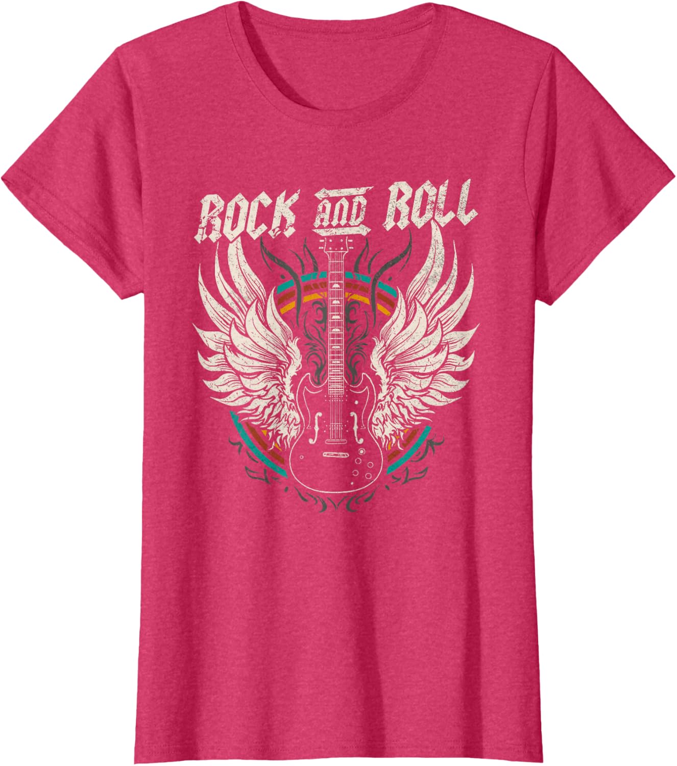 Thumbnail 5 de Rock and Roll Guitare Vintage Rock Music T-Shirt