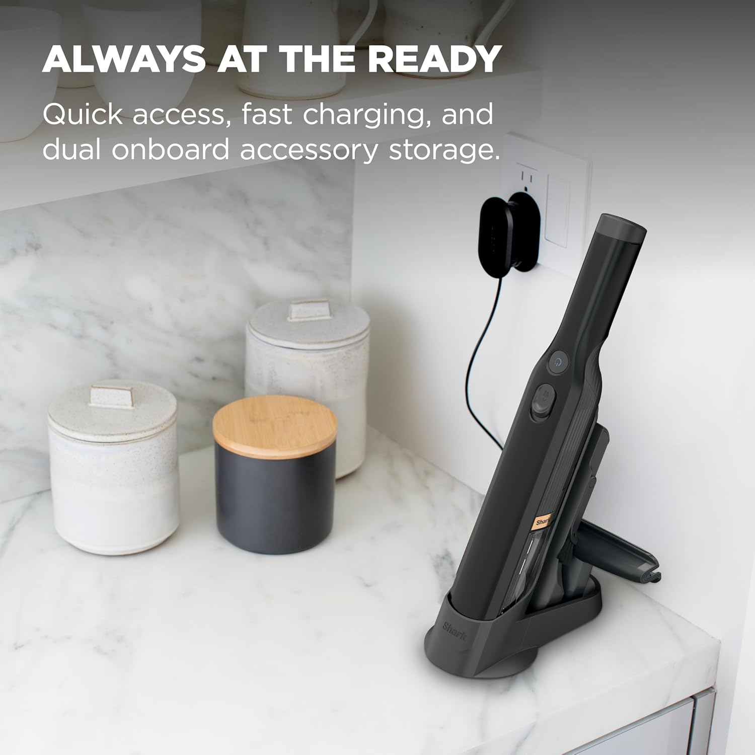Thumbnail 1 de Shark WANDVAC WV201BK handheld vacuum 1.4 lbs