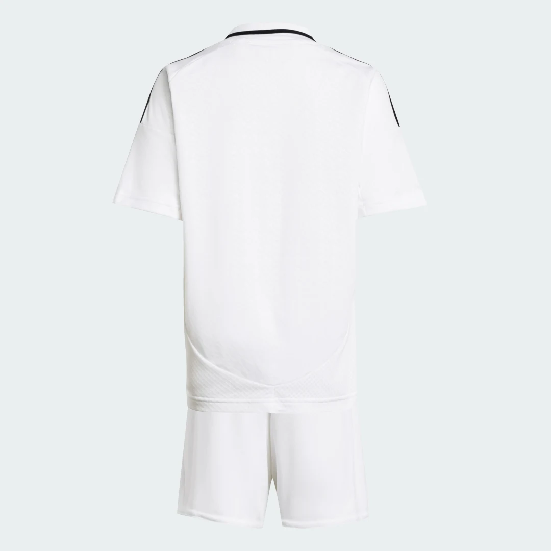 Thumbnail 1 de Miniconjunto primera equipación Real Madrid 24/25 (Niños) Adidas en blanco