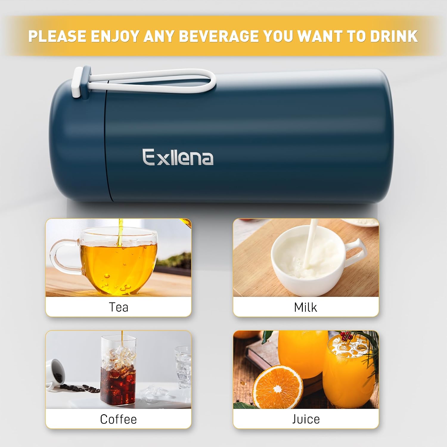 Thumbnail 6 de Exllena Small 250ml Water Bottle