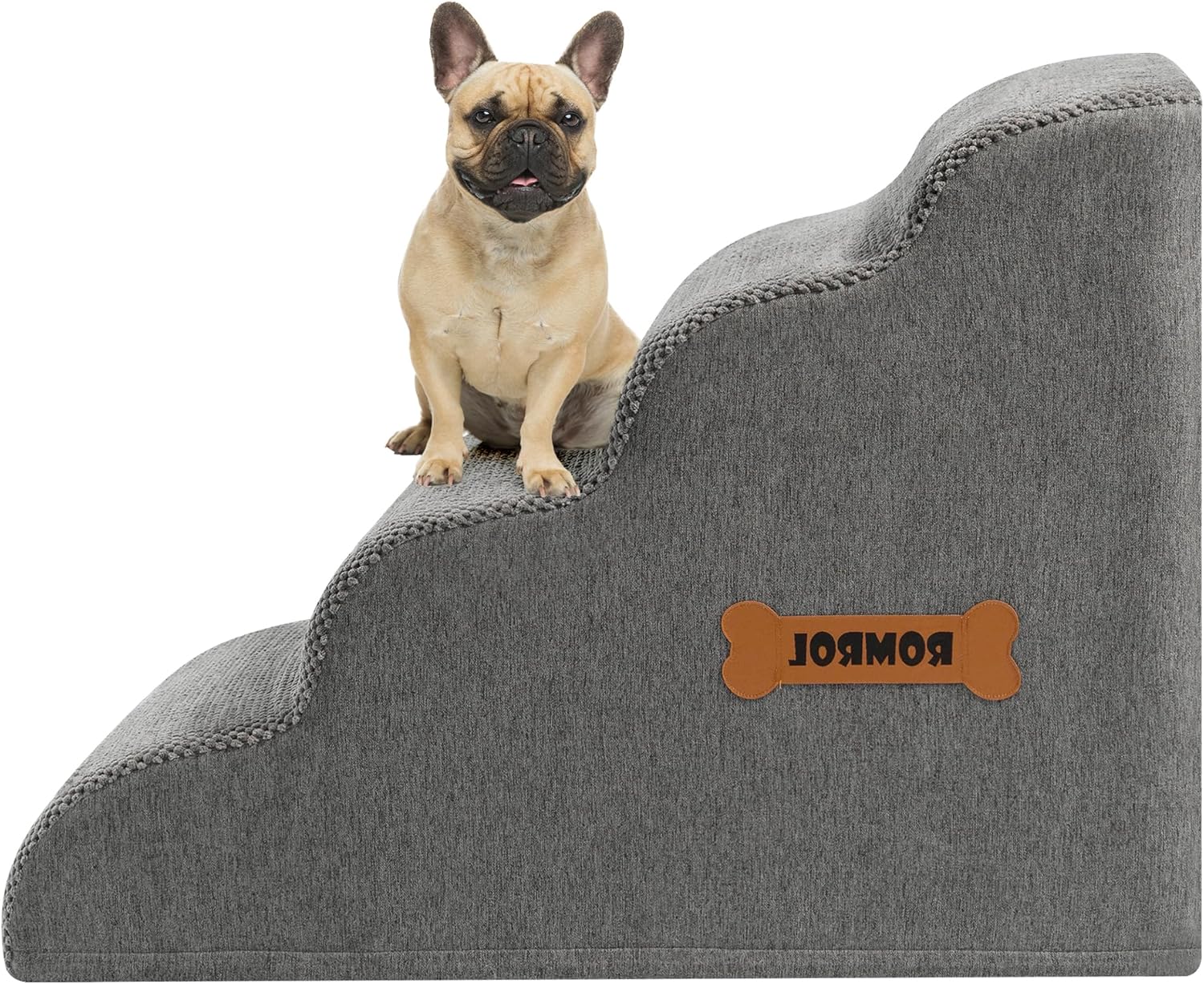 Detalle 2 de ROMROL Hundetreppe 4 Stufen 🐾
