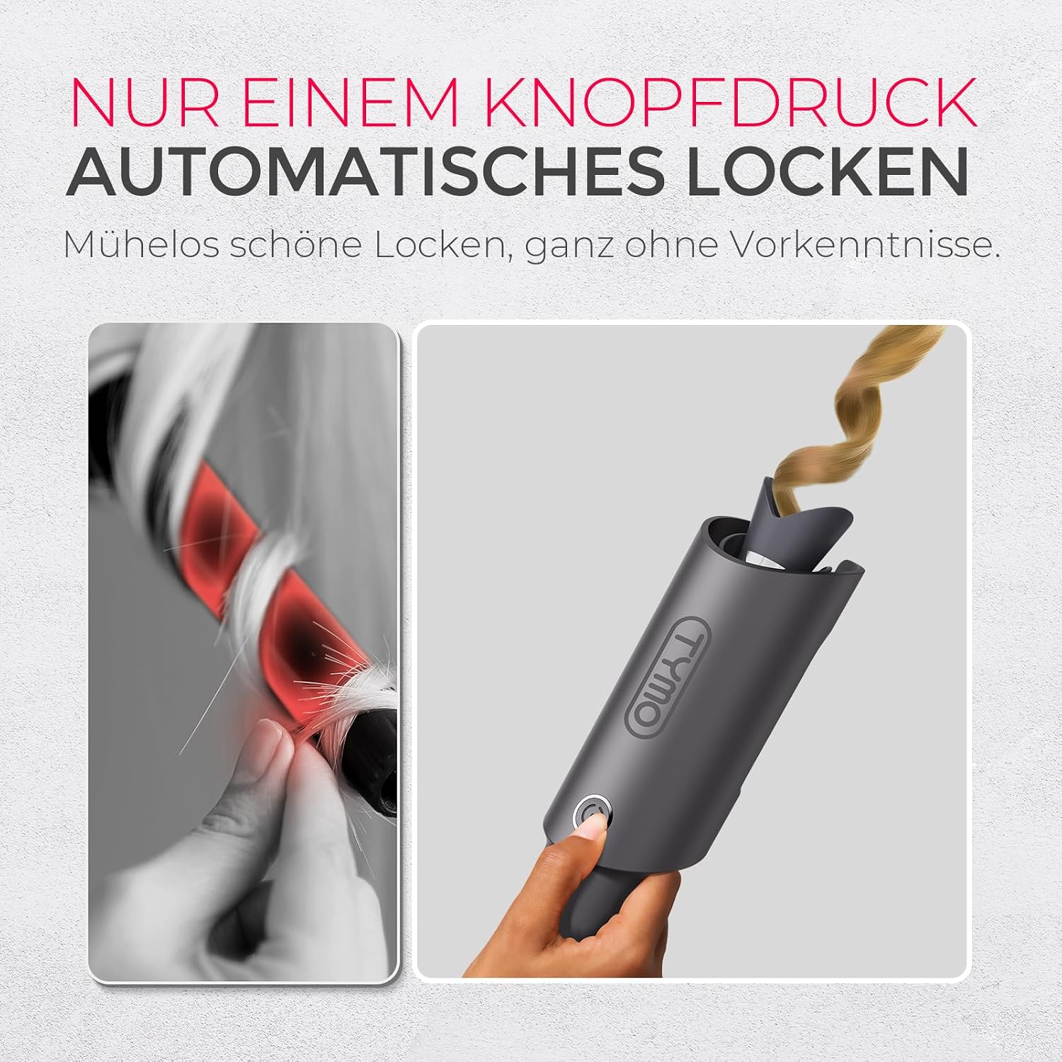 Detalle 2 de TYMO CURLPRO Lockenstab 25 mm đâ