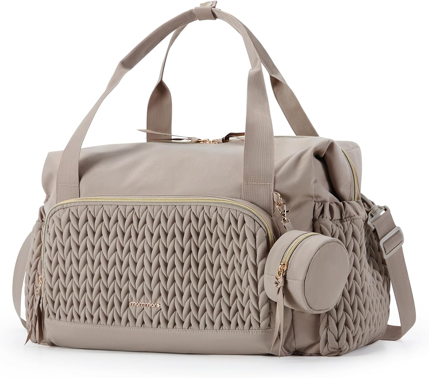 MOMMORE Large Capacity Diaper Bag Tote for Travel, Hospital and On-the-Go Parents