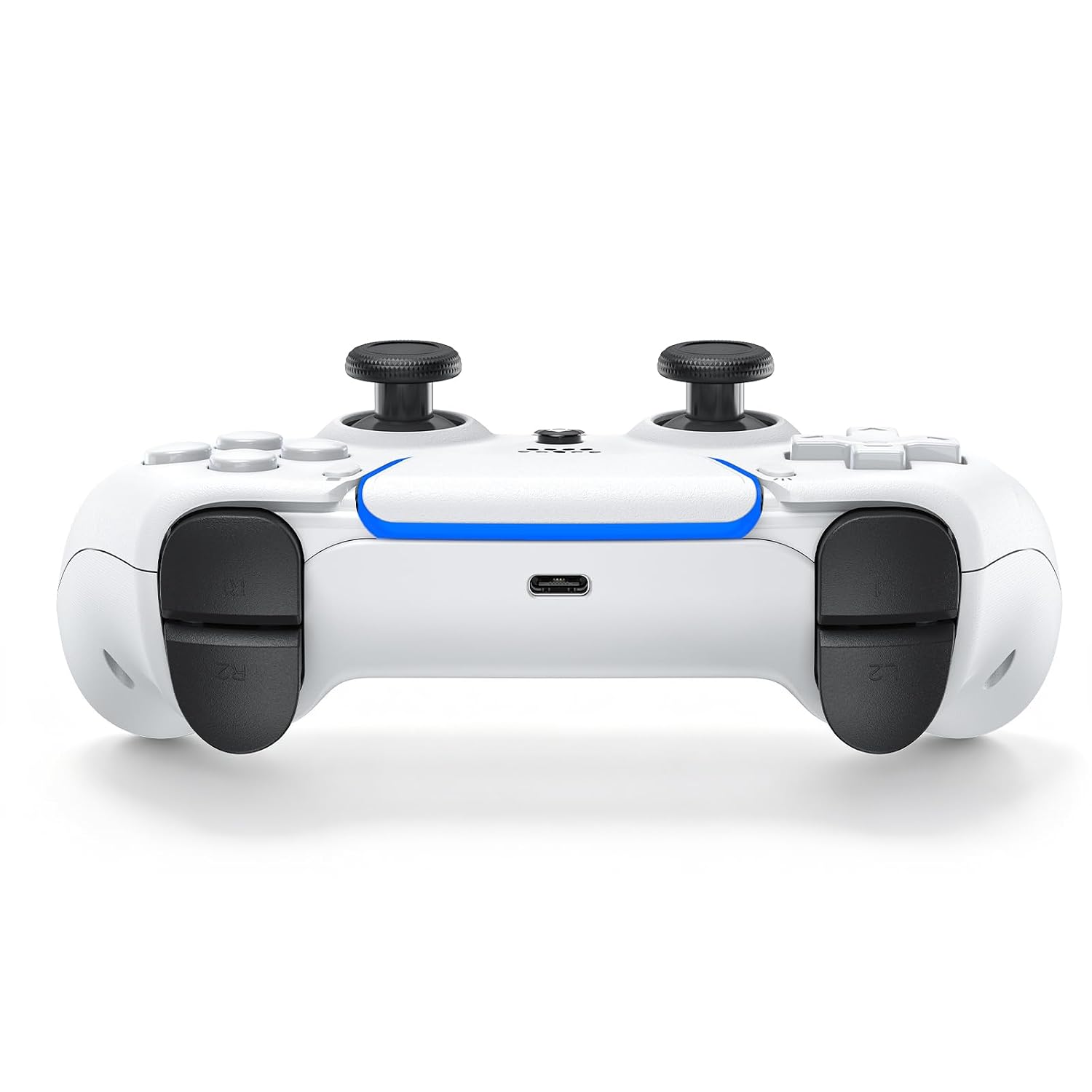 Detalle de MOOGOLE Controller Wireless Gamepad for PS5, PC, Mac & Mobile, White