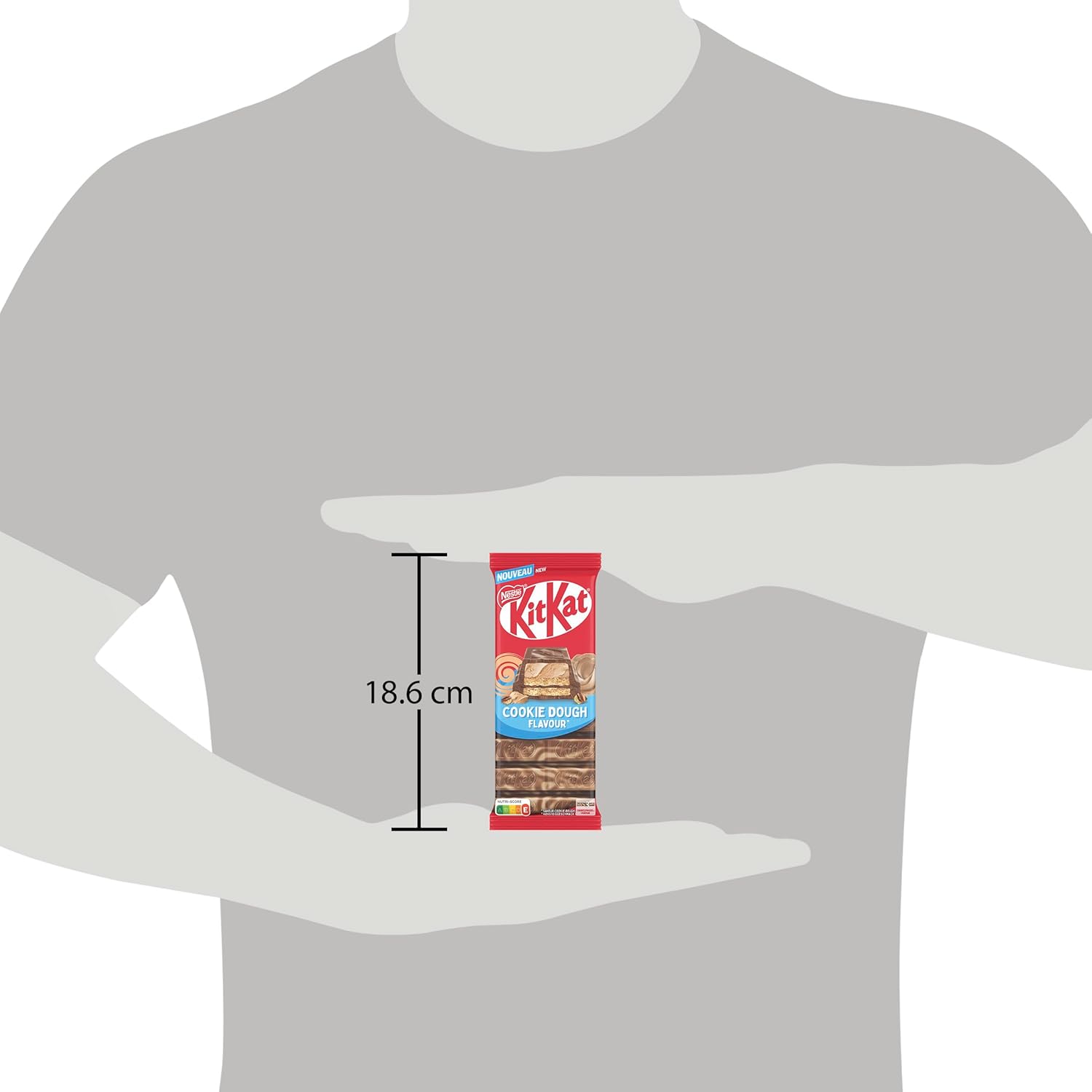 Thumbnail 3 de KitKat Tablette Cookie Dough - Lot de 4 (99 g) : une pause gourmande à partager