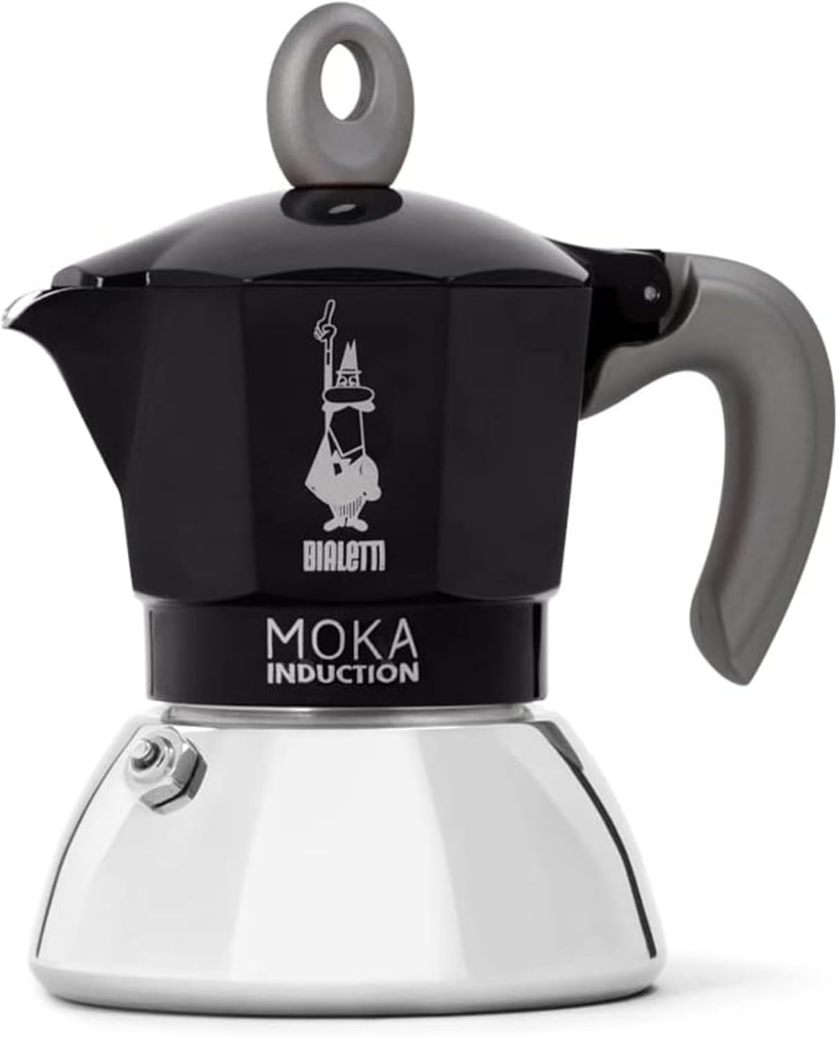 Detalle de BIALETTI モカ インダクション 6932 2カップ用 IH・直火対応モカポット