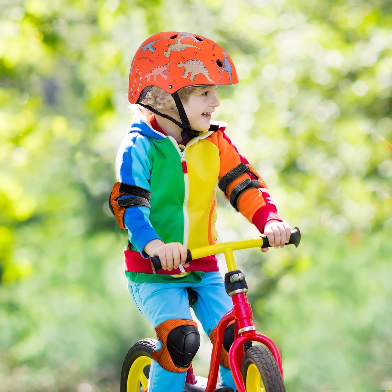 Thumbnail 6 de Kids Helmet Pads Set for 2-8 Years: Lightweight Protective Gear for Bikes, Skateboards & Scooters