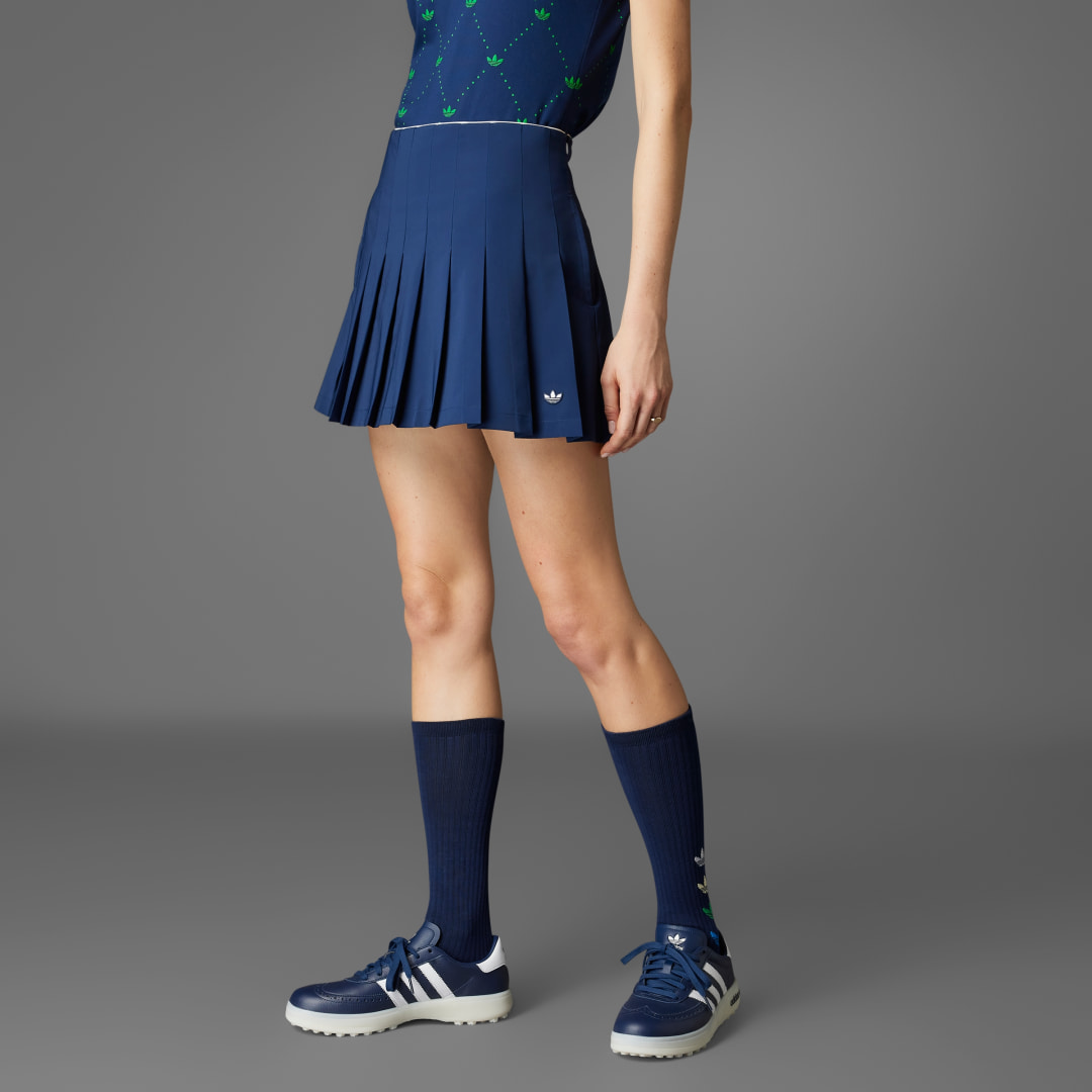 Falda pantalón Originals Pleated de Adidas – color Azul