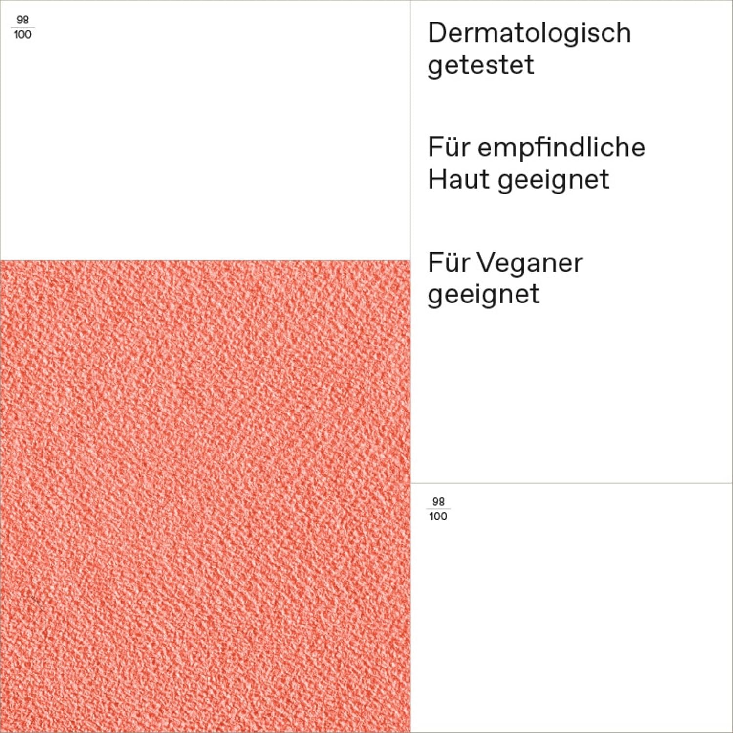 Detalle de KORRES Natural Fresh Blush Warm Peach 02