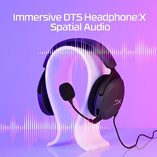 Detalle 2 de HyperX Cloud Stinger 2 Core – Gaming-Headset für PC, DTS Headphone:X, leichtes Over-Ear mit Mikrofon