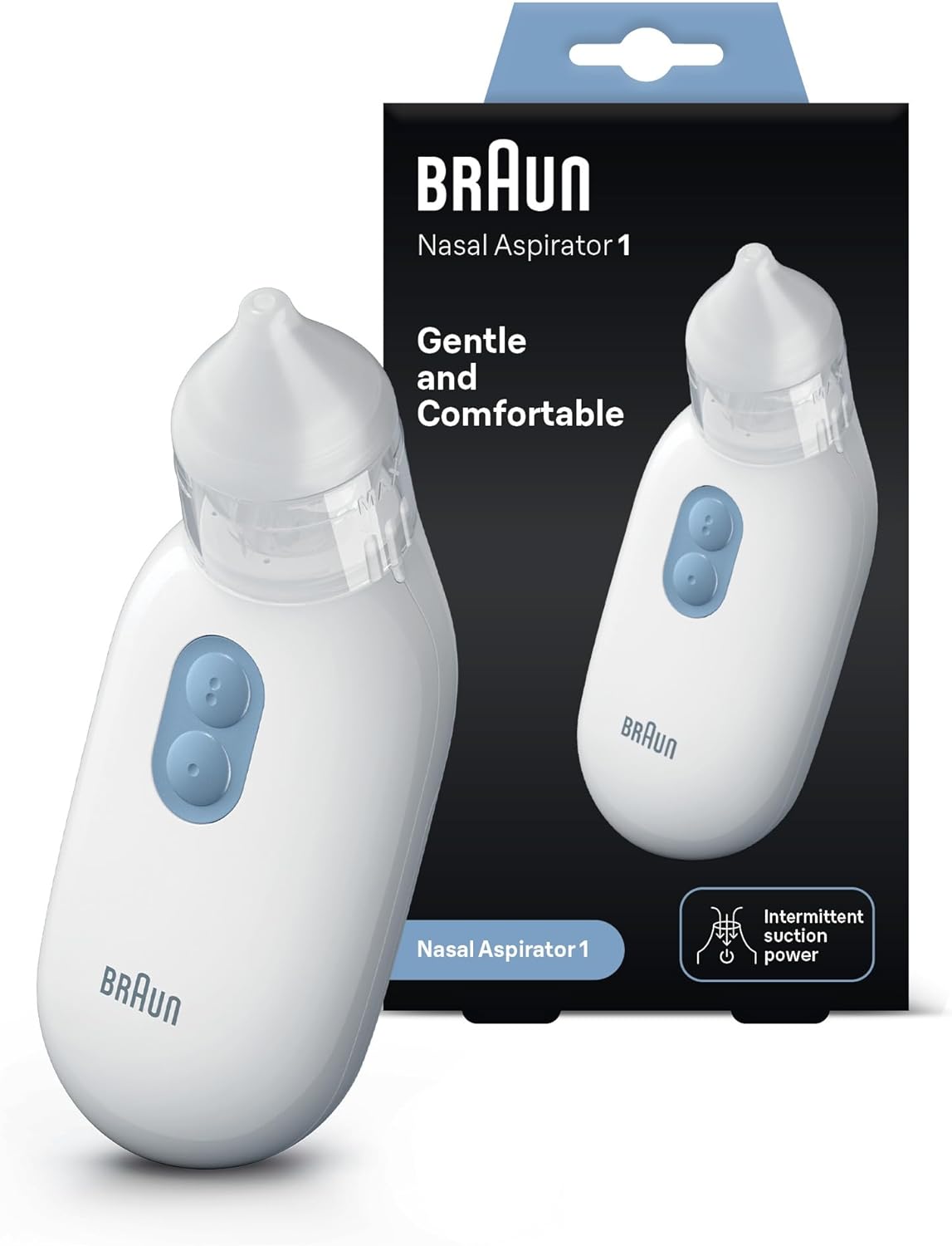 Detalle 2 de Braun Mouche-bébé manuel 1 – Décongestion rapide et en douceur pour nouveau-nés et enfants