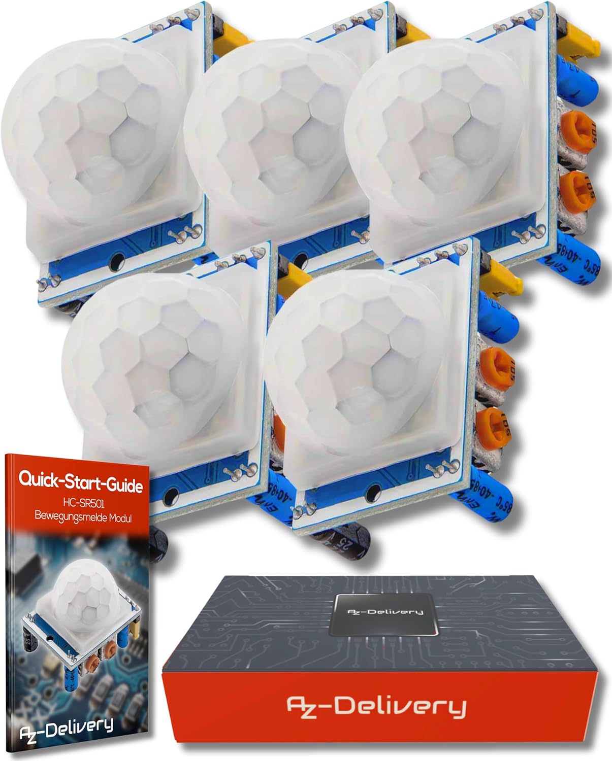 AZDelivery HC-SR501 + télémètre à ultrasons : module PIR pour Arduino et Raspberry Pi