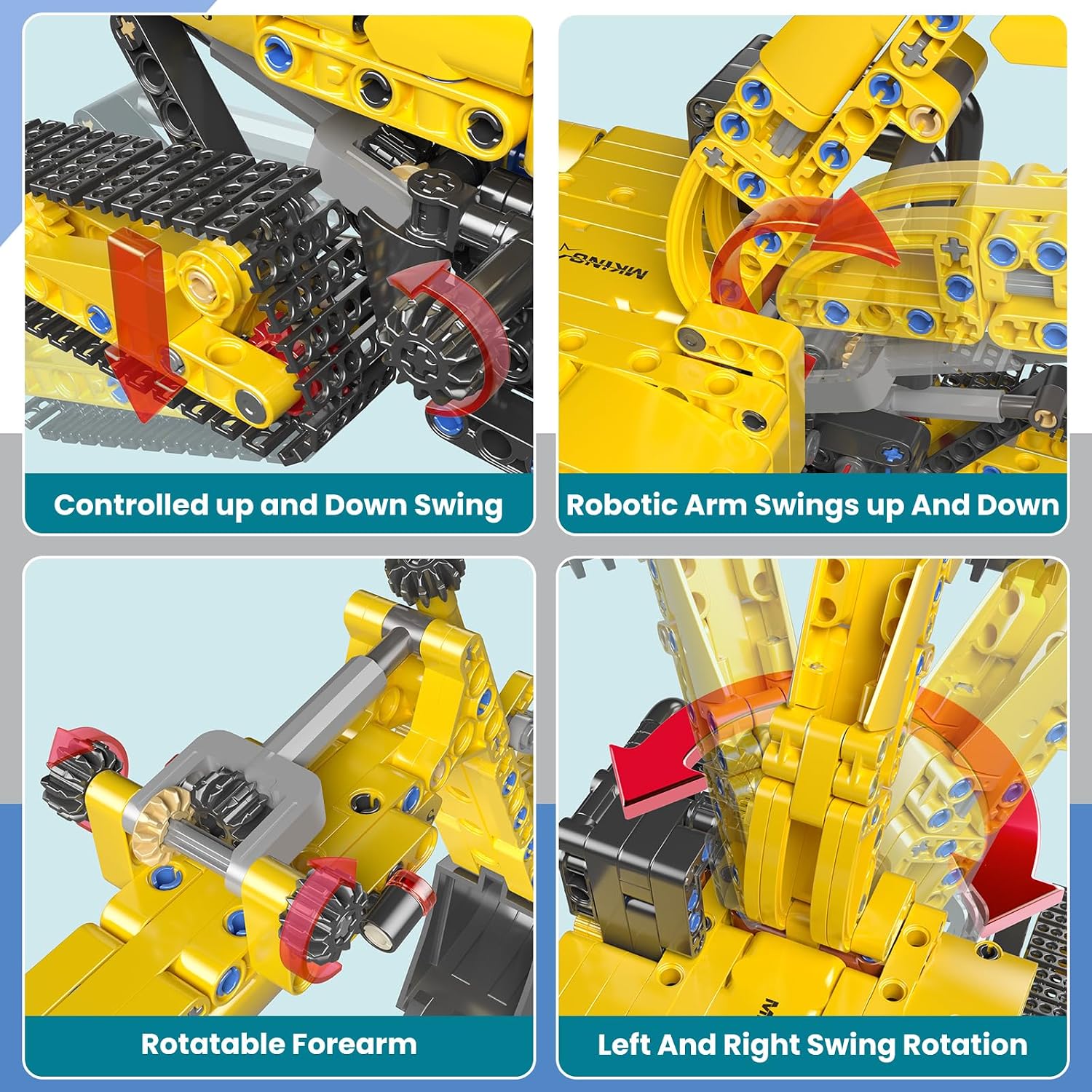 Thumbnail 2 de Mould King Bagger Bauset 10176