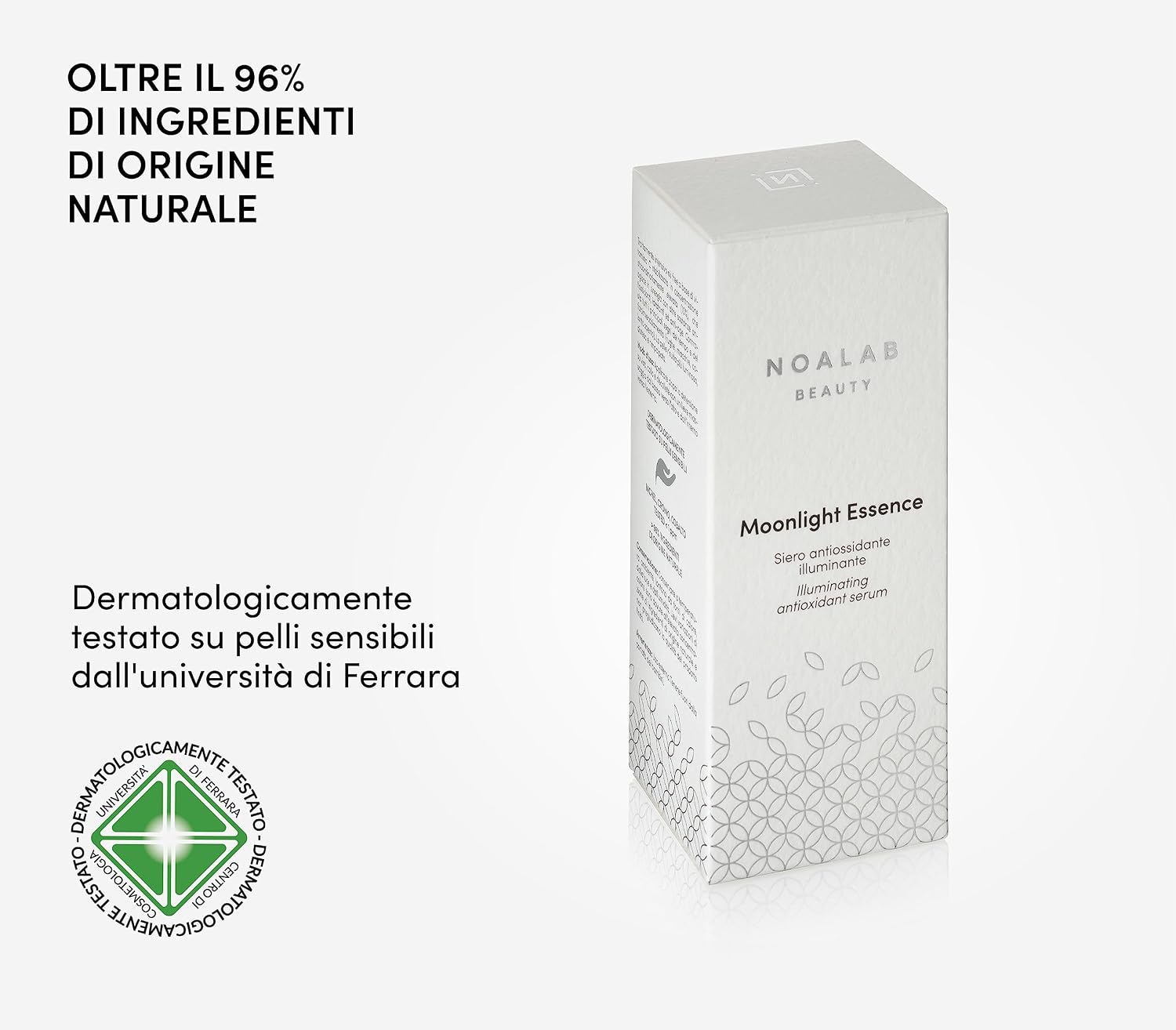 Detalle de Moonlight Essence Siero Viso Vitamina C 10% Stabilizzata – illuminante, anti-age e anti-miacchie, Made in Italy