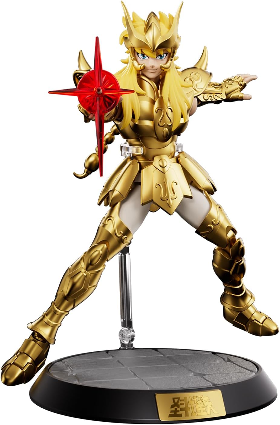 Detalle de BLOKEES SS-CC- Scorpio Miro 聖闘士星矢 蠍座ミロ 組み立て式アクションフィギュア